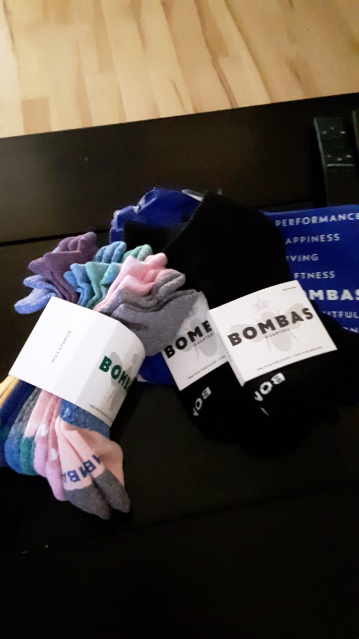 a bunch of new socks from Bombas