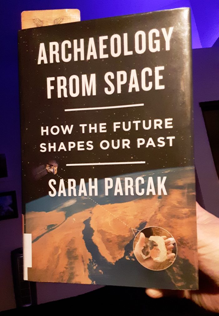 book cover of "Archaeology from Space" by Sarah Parcak