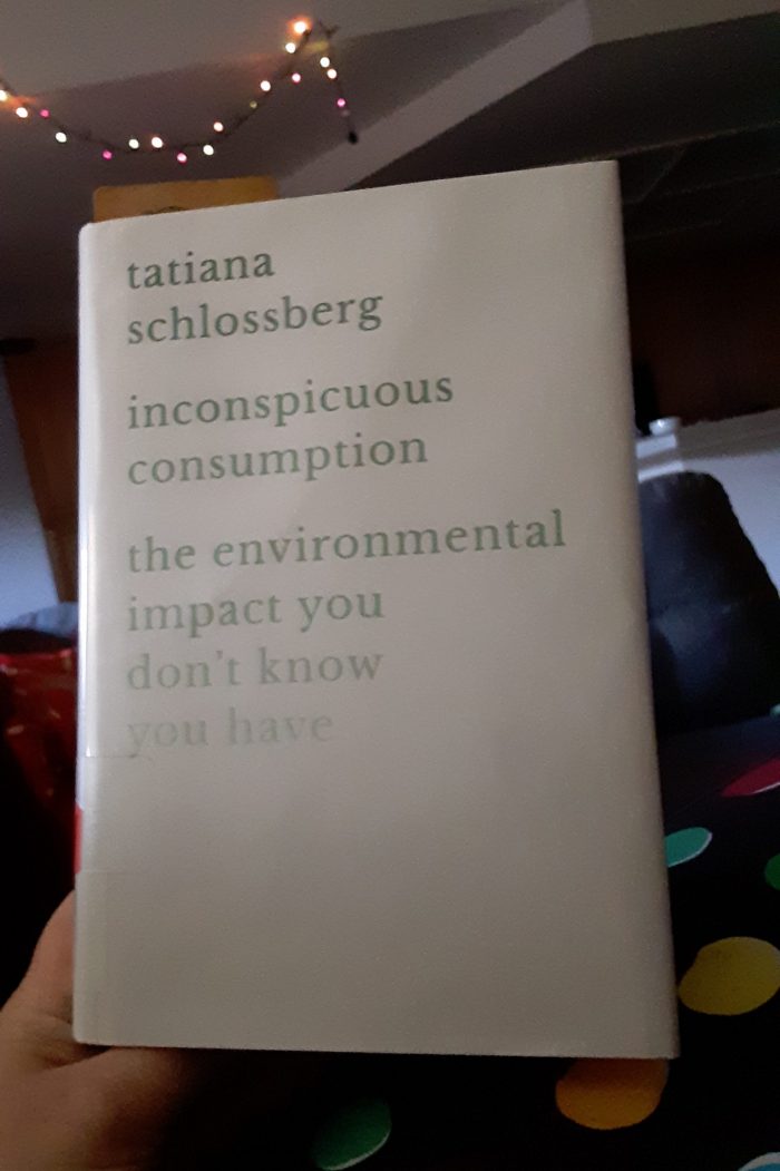 book cover of "Inconspicuous Consumption" by Tatiana Schlossberg