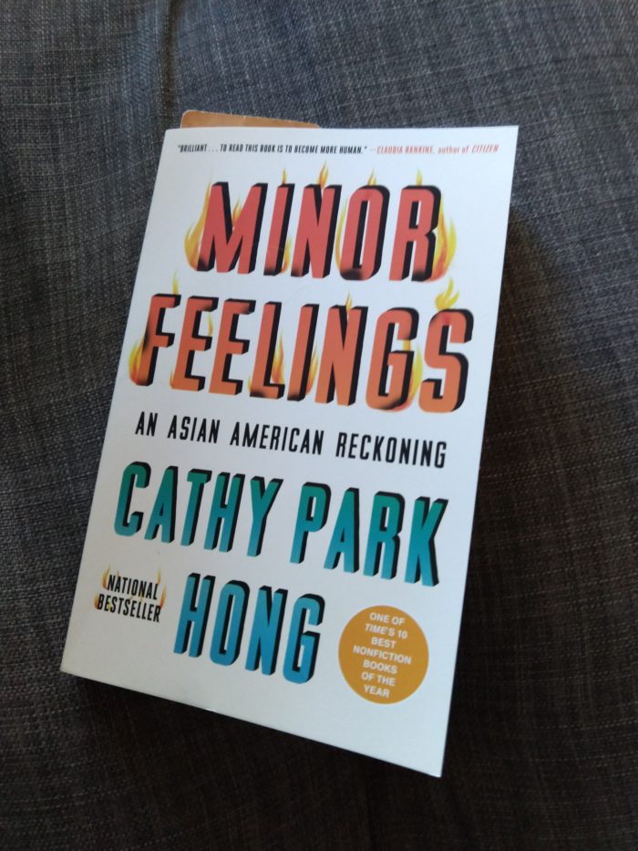 paperback book: Minor Feelings by Cathy Hong Park