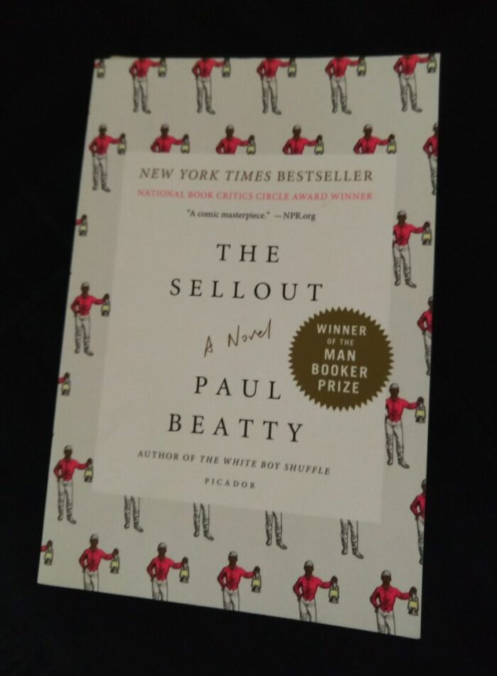Paperback book: The Sellout by Paul Beatty