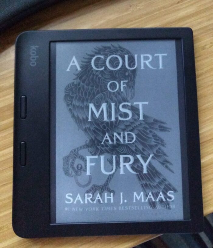 ebook cover: A Court of Mist and Fury