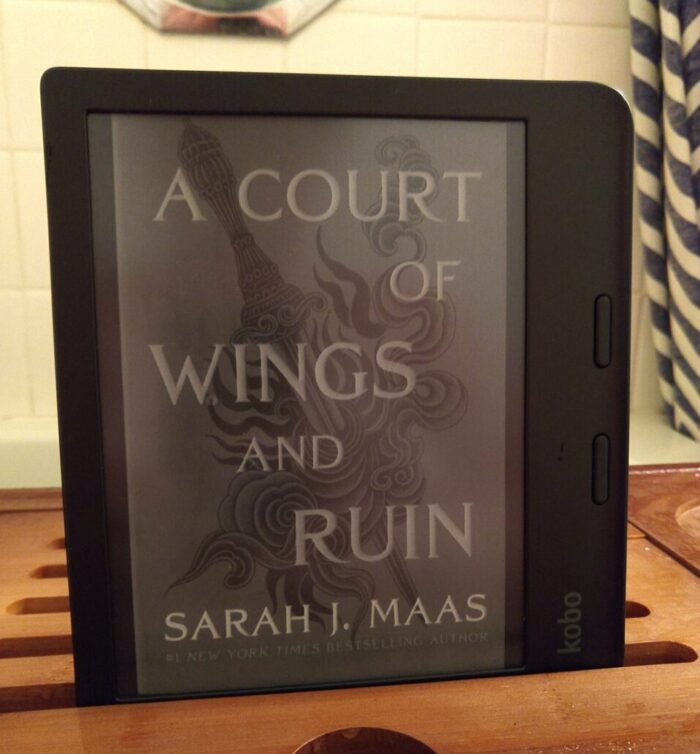 ebook cover of A Court of Wings and Ruin