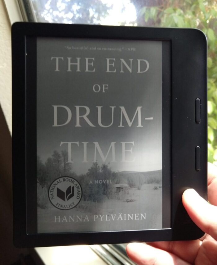 cover for The End of Drum-Time shown on kobo ereader