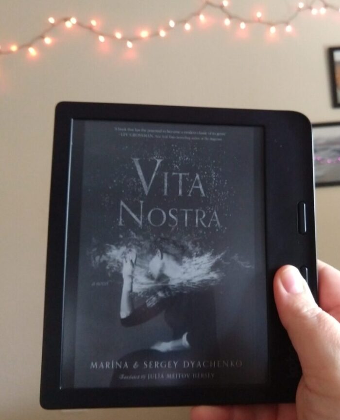 cover for Vita Nostra shown on kobo ereader