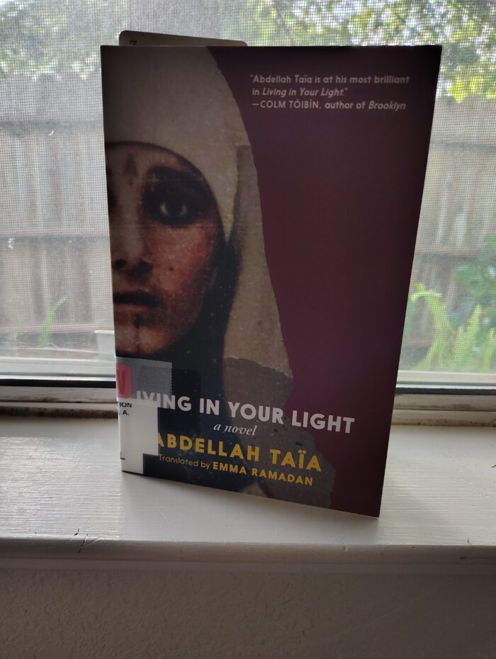 paperback book Living in Your Light