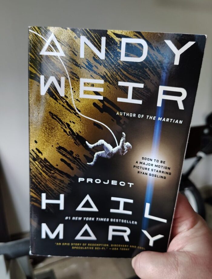 book: Project Hail Mary by Andy Weir
