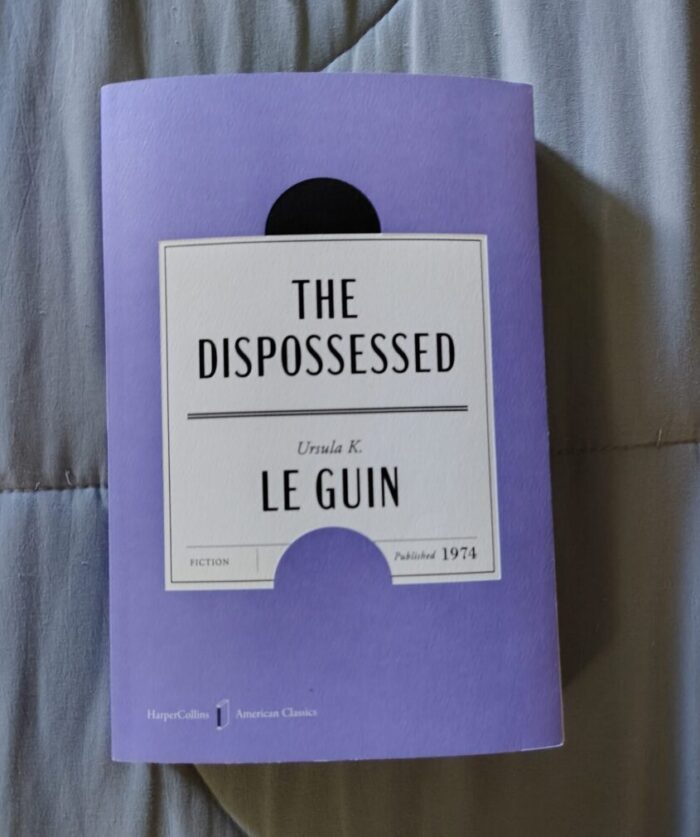 paperback book The Dispossessed